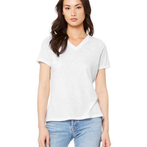 Ladies' Relaxed Triblend V-Neck T-Shirt Thumbnail