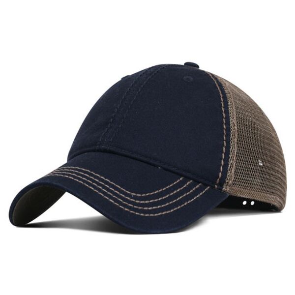 Garment Washed Cotton Mesh Back Hat Thumbnail